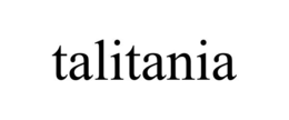 TALITANIA trademark