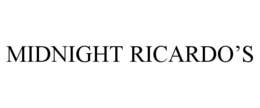 MIDNIGHT RICARDO’S trademark
