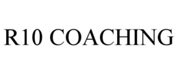 R10 COACHING trademark