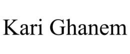 KARI GHANEM trademark