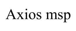 AXIOS MSP trademark