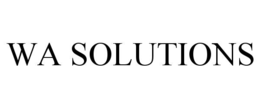 WA SOLUTIONS trademark