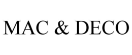 MAC & DECO trademark