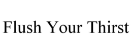 FLUSH YOUR THIRST trademark