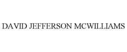 DAVID JEFFERSON MCWILLIAMS trademark