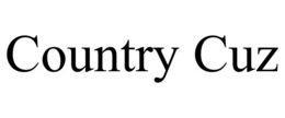 COUNTRY CUZ trademark