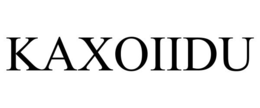KAXOIIDU trademark