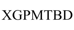 XGPMTBD trademark