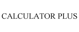 CALCULATOR PLUS trademark