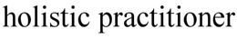 HOLISTIC PRACTITIONER trademark