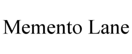 MEMENTO LANE trademark