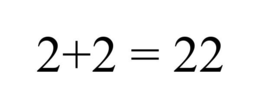 2+2 = 22 trademark