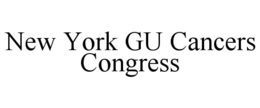 NEW YORK GU CANCERS CONGRESS trademark