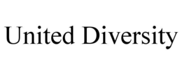 UNITED DIVERSITY trademark