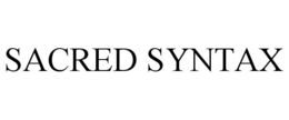 SACRED SYNTAX trademark
