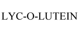 LYC-O-LUTEIN trademark