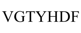 VGTYHDF trademark
