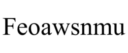 FEOAWSNMU trademark
