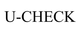 U-CHECK trademark