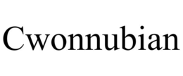 CWONNUBIAN trademark