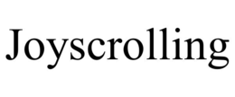 JOYSCROLLING trademark