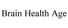 BRAIN HEALTH AGE trademark