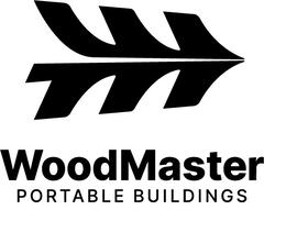 WM WOODMASTER PORTABLE BUILDINGS trademark