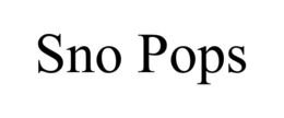 SNO POPS trademark
