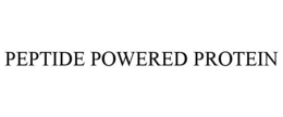 PEPTIDE POWERED PROTEIN trademark
