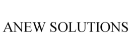 ANEW SOLUTIONS trademark