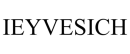 IEYVESICH trademark