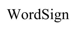 WORDSIGN trademark