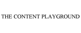 THE CONTENT PLAYGROUND trademark