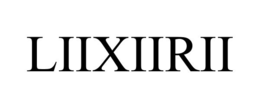 LIIXIIRII trademark