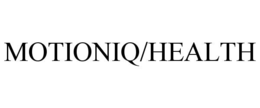 MOTIONIQ/HEALTH trademark