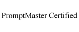 PROMPTMASTER CERTIFIED trademark
