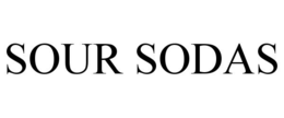 SOUR SODAS trademark
