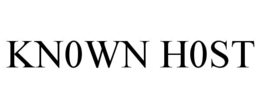 KN0WN H0ST trademark
