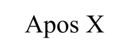 APOS X trademark