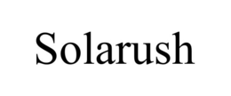 SOLARUSH trademark