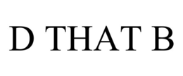 D THAT B trademark