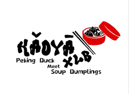 PEKING DUCK MEET SOUP DUMPLINGS KAOYA XLB trademark