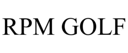 RPM GOLF trademark
