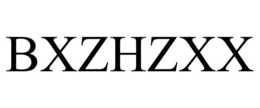 BXZHZXX trademark