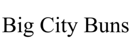 BIG CITY BUNS trademark