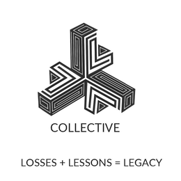 LLL COLLECTIVE LOSSES + LESSONS = LEGACY trademark