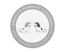 ANGELS & NOBILITY CAVALIERS MAKING THE WORLD A HAPPIER PLACE, ONE PUPPY AT A TIME trademark