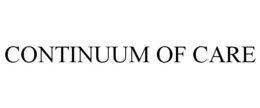 CONTINUUM OF CARE trademark