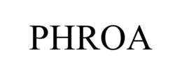 PHROA trademark