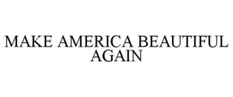 MAKE AMERICA BEAUTIFUL AGAIN trademark